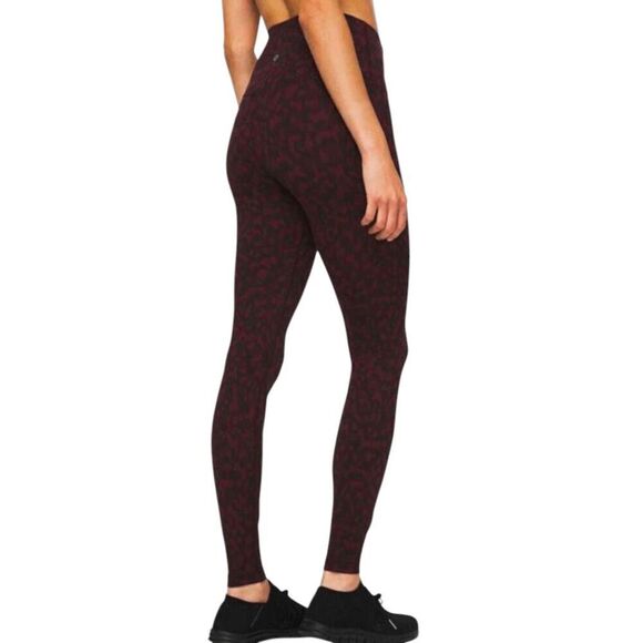 LULULEMON ATHLETICA Align Pant 28' In Formation Camo Dark Adobe Size 4 - Picture 1 of 5